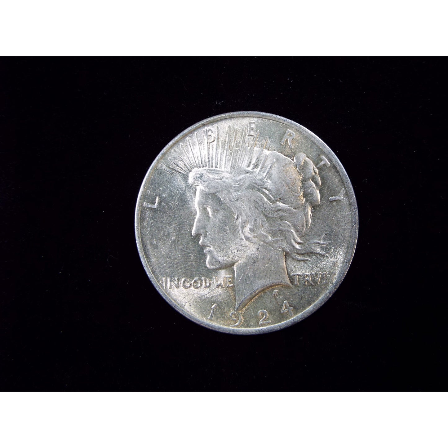 1924 Peace Silver Dollar $1 luster