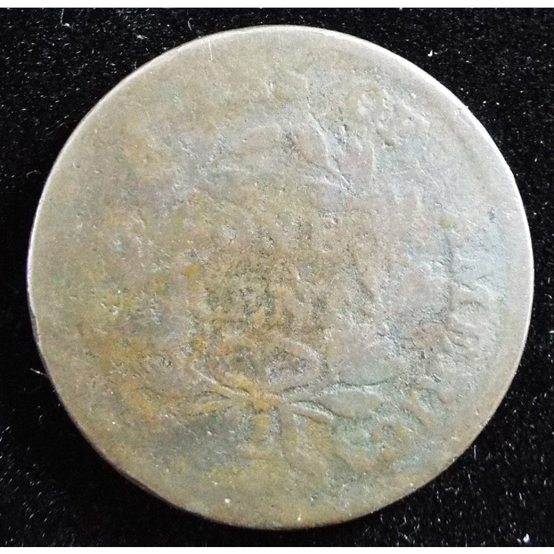 1802 Draped Bust Large Cent reverse early U.S. copper coin