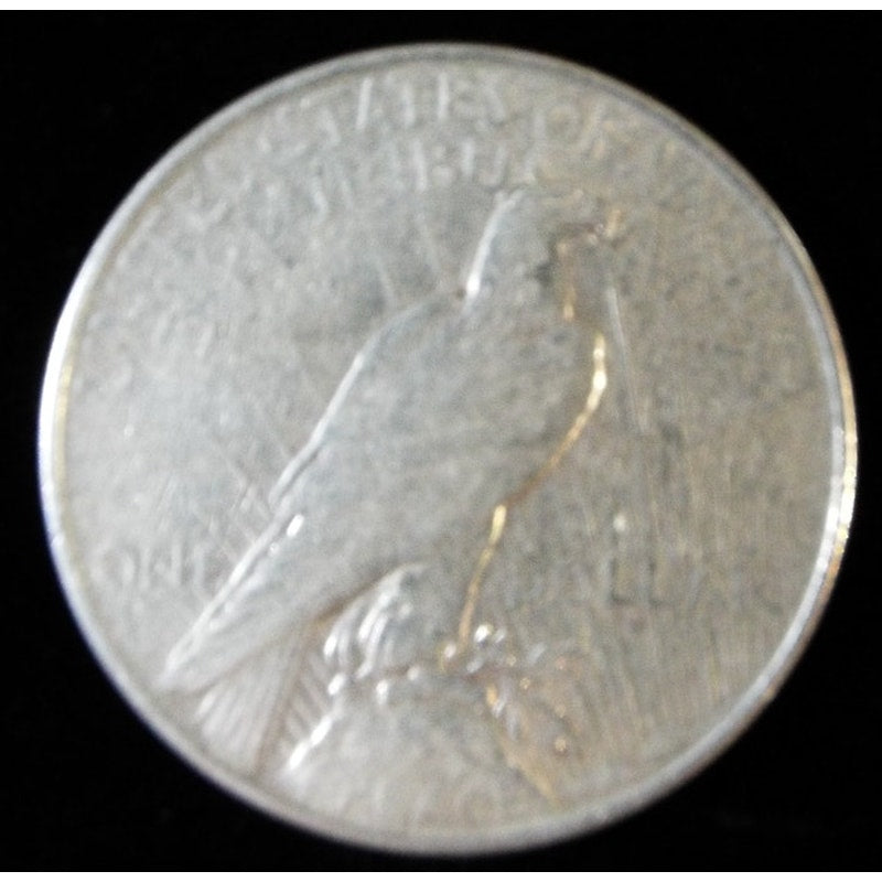 1922 Peace Dollar reverse eagle design