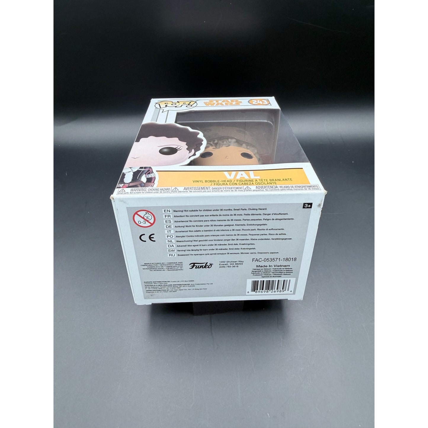 Funko Pop Val 243 bottom view