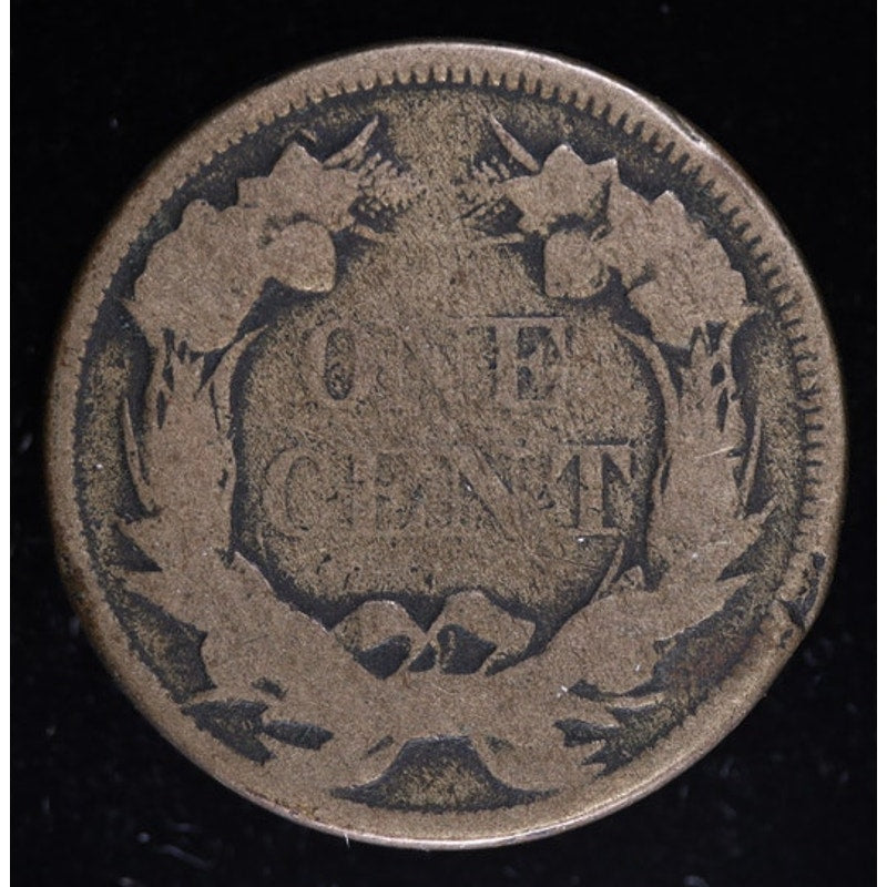1857 Flying Eagle Cent Small Letters AG Details Type Coin