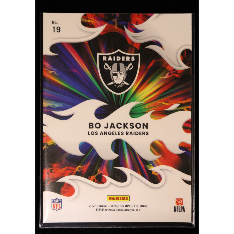 2025 Donruss Optic Bo Jackson Light It Up #19 — Near Mint