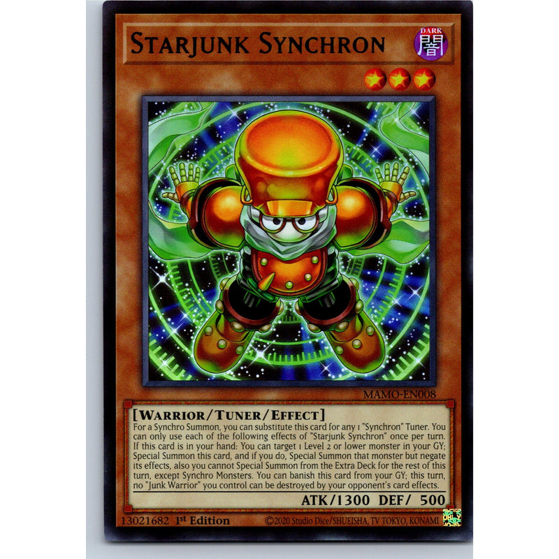 Yu-Gi-Oh! Starjunk Synchron MAMO-EN008 Ultra Rare 1st Ed NM