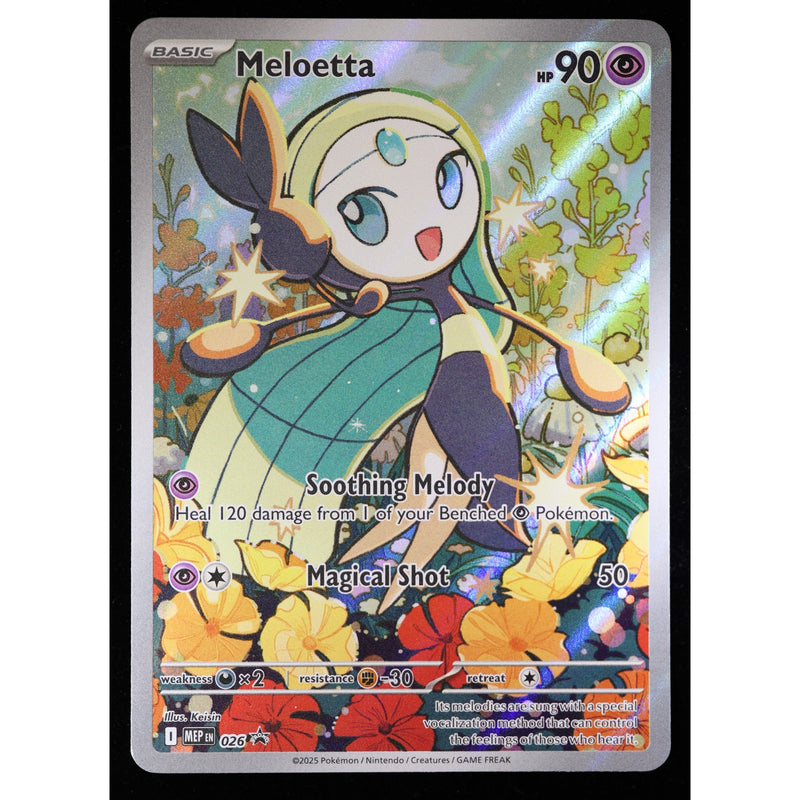 Meloetta 026 Promo | Mega Evolution Collection | Pokémon Card