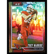 2026 Topps Flagship Trey McBride #5 Football Leather Foil front