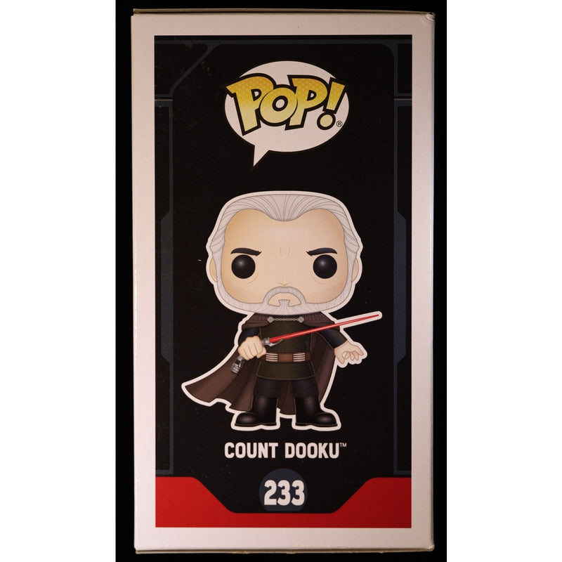 Funko Pop Star Wars Count Dooku #233 Smuggler's Bounty Exclusive Vinyl Bobble Head