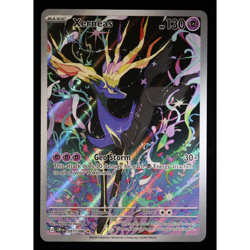 Xerneas 091/086 Illustration Rare | Chaos Rising
