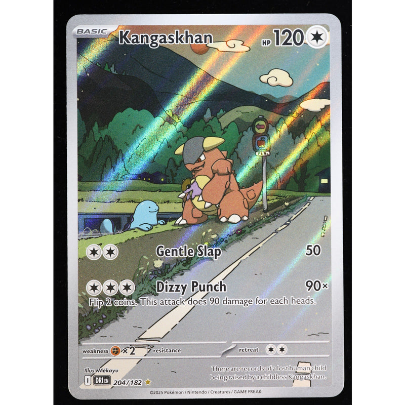 Pokemon Kangaskhan 204/182 Destined Rivals Ultra Rare Holo English NM