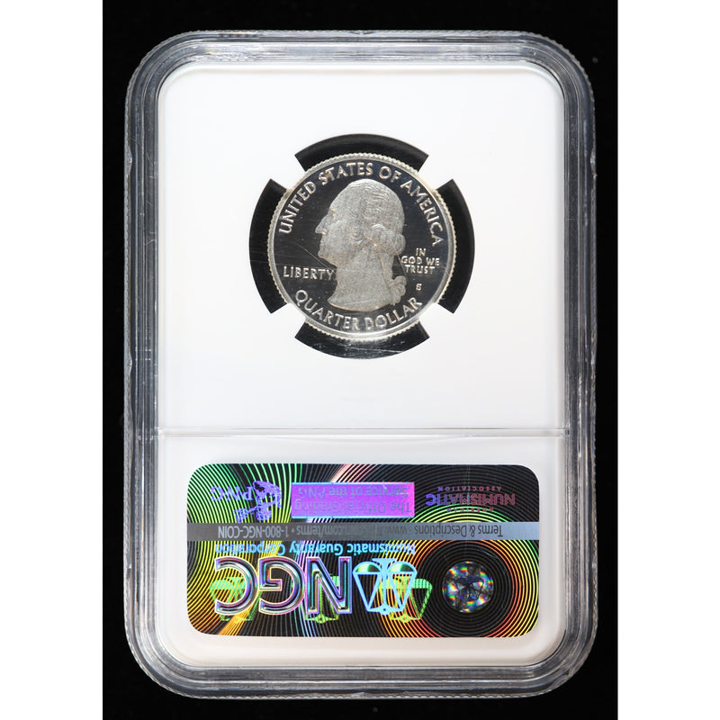 2015-S Silver Saratoga Quarter NGC PF70 Ultra Cameo Early Releases