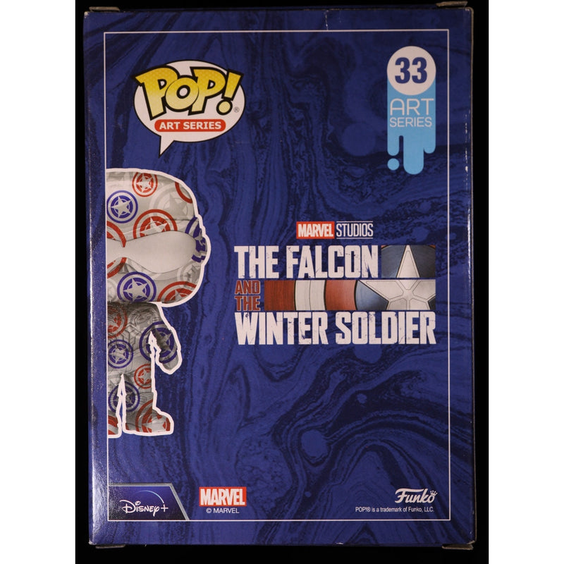 Funko Pop Art Series Captain America #33 Target Exclusive w Protector