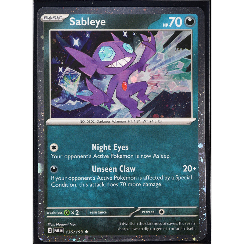 Pokemon Darkrai Sableye Spiritomb Cosmos Holo Promo Set of 3