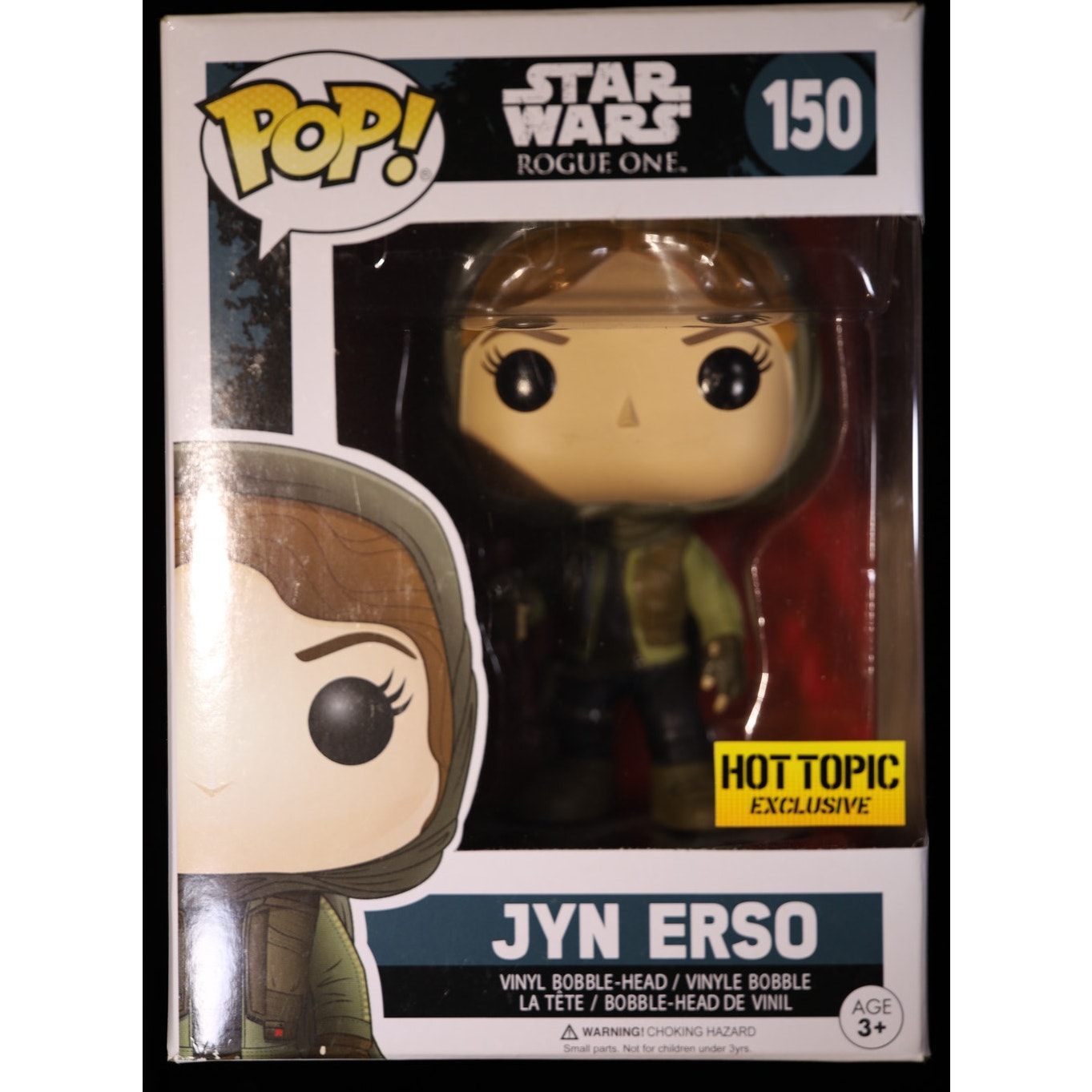 Funko Pop Star Wars Rogue One Jyn Erso #150 Hot Topic Exclusive