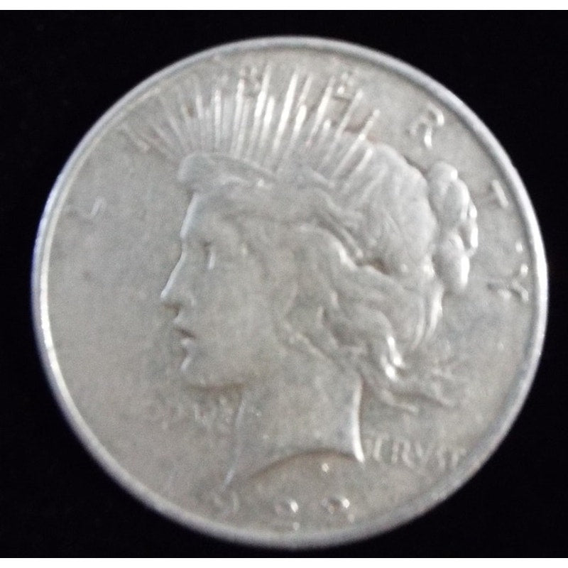 1922 Peace Dollar obverse Liberty portrait
