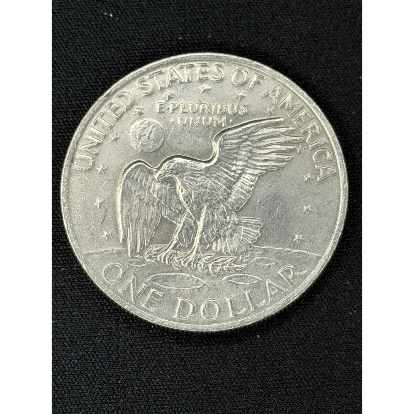 1972 Eisenhower Dollar Type 2 Reverse reverse variety coin