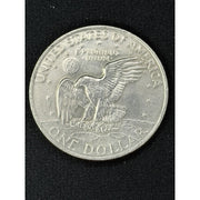 1972 Eisenhower Dollar Type 2 Reverse reverse variety coin