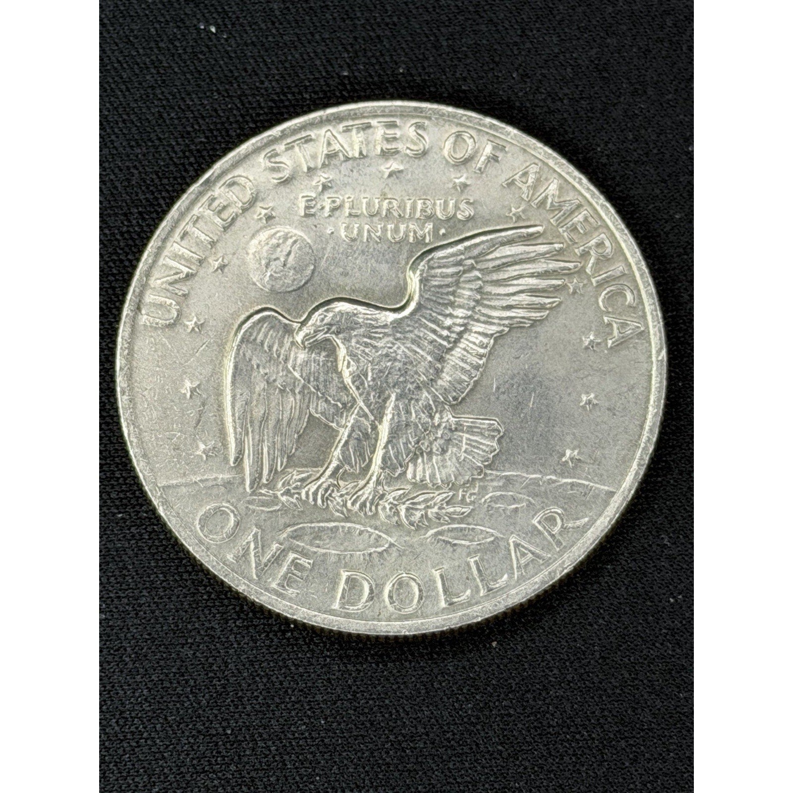1972 Eisenhower Dollar Type 2 Reverse reverse variety coin