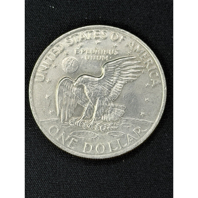1972 Eisenhower Dollar Type 2 Reverse reverse variety coin