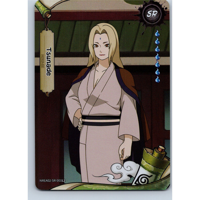 2026 Kayou Naruto Tsunade SR NREA02-SR-001L2 English NM