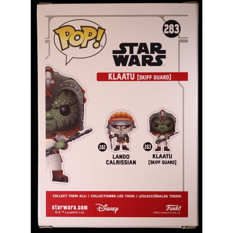 Funko Pop Star Wars Klaatu Skiff Guard #283 Smuggler's Bounty Exclusive