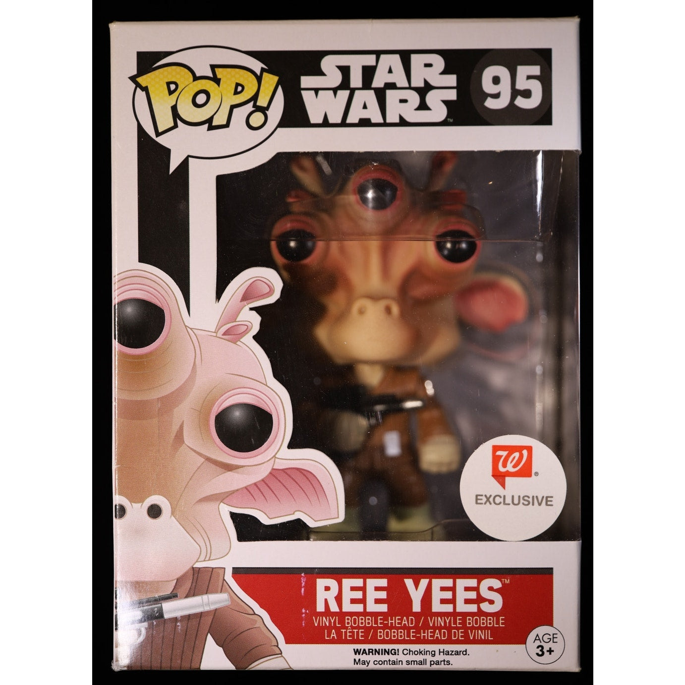 Funko Pop Star Wars Ree-Yees #95 Walgreens Exclusive Vaulted Vinyl Figure