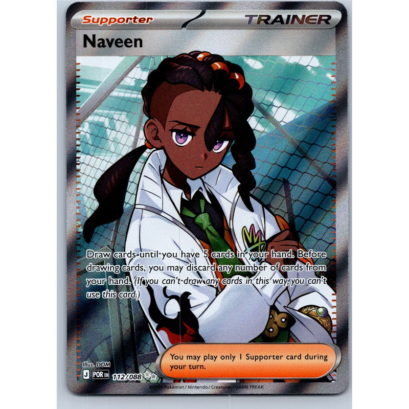 Pokemon Naveen 112/088 Perfect Order Ultra Rare Holo English NM