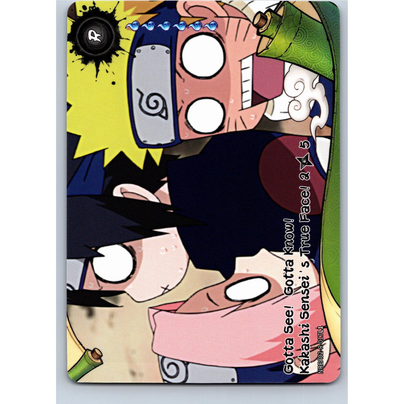 2026 Kayou Naruto Kakashi's True Face R NREA02-R-017L1 English NM