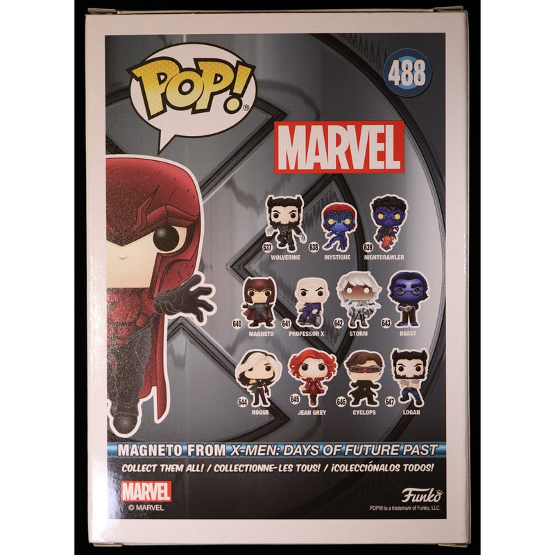 Funko Pop Marvel X-Men Magneto #488 Walmart Exclusive Vinyl Figure