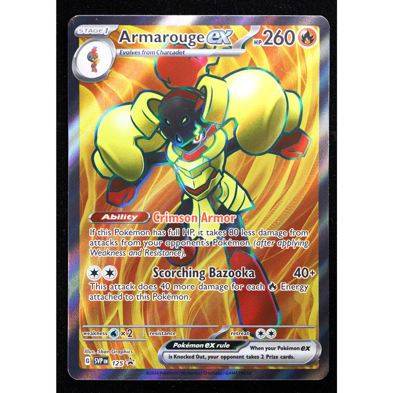 Pokemon Charcadet Ceruledge Armarouge ex 3 Card Set Double Swirl Holo NM