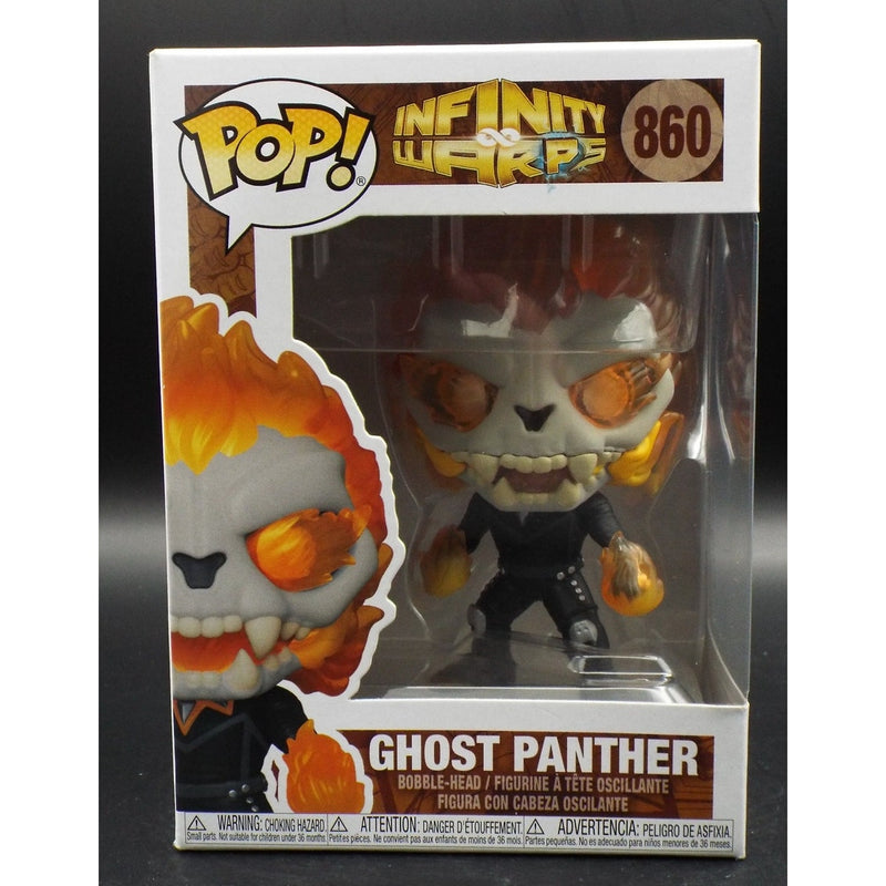 Funko Pop Ghost Panther 860 Marvel What If front view