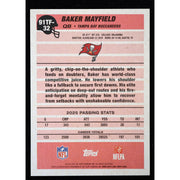 2026 Topps Flagship Baker Mayfield 1991 Topps 91TF-32 Football back