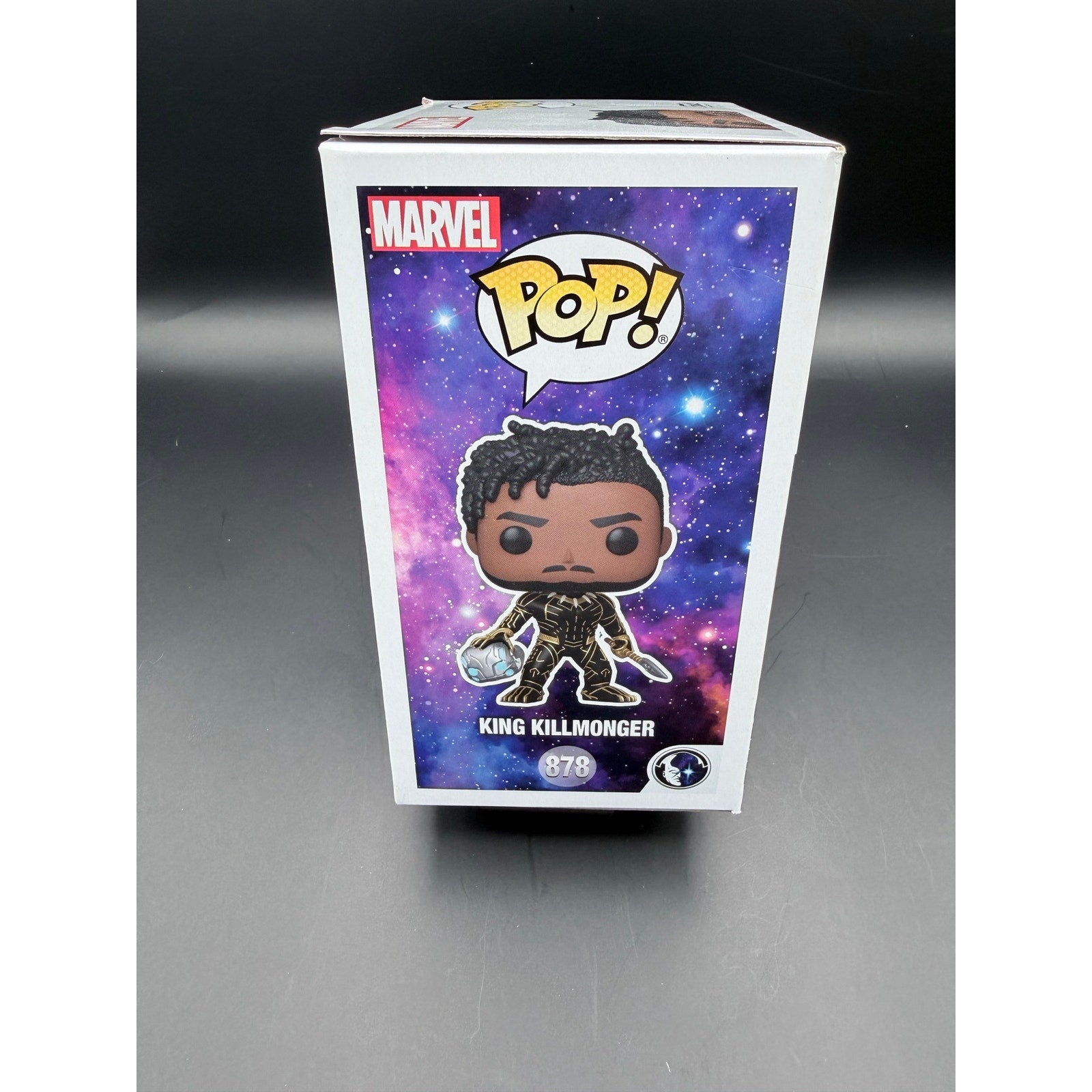 Funko Pop Killmonger 878 Marvel What If side view