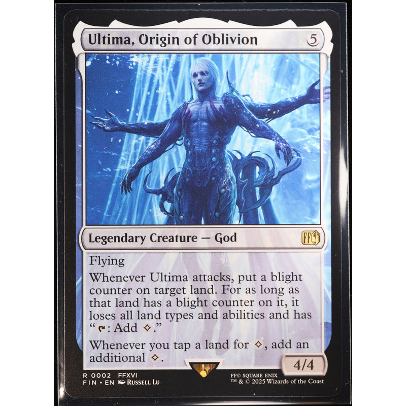 MTG Ultima Origin of Oblivion Final Fantasy Foil English NM