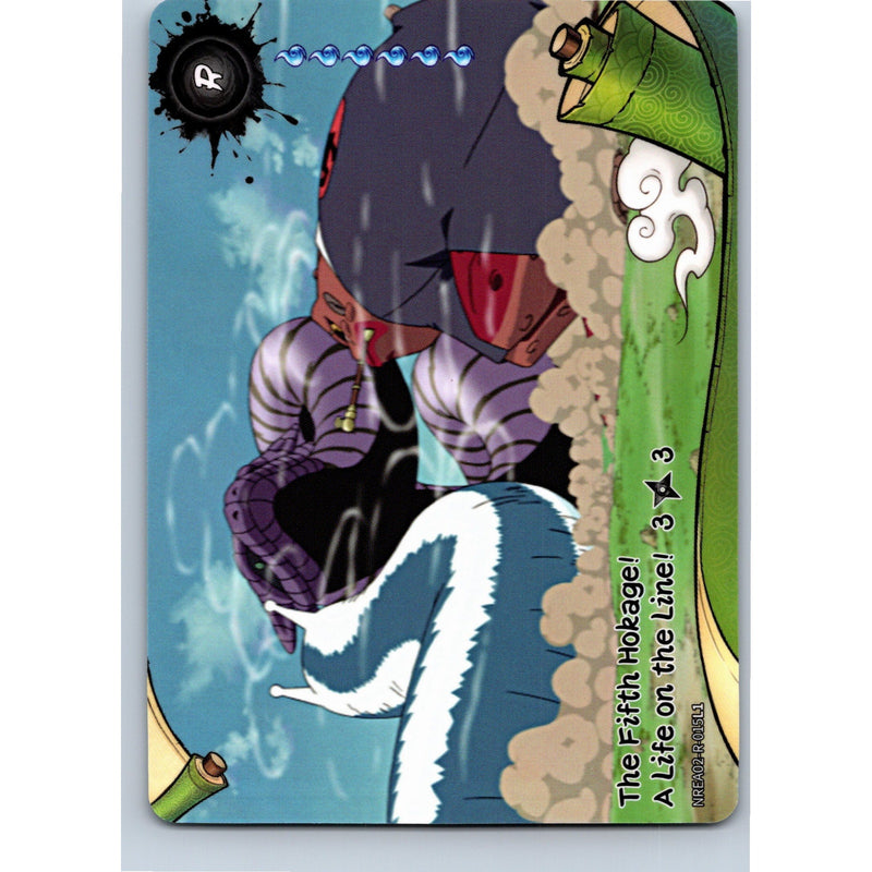 2026 Kayou Naruto The Fifth Hokage R NREA02-R-015L1 English NM
