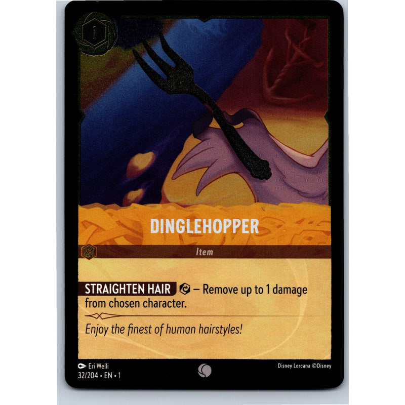 Disney Lorcana Dinglehopper 32/204 TFC Common Nonfoil NM