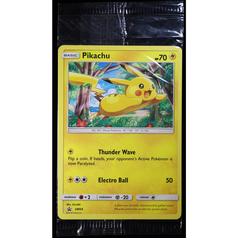 Pikachu SM04 Sealed Black Star Promo Pokémon Sun & Moon Target Exclusive
