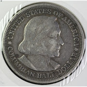 1893 Columbian Exposition Half Dollar obverse Columbus portrait