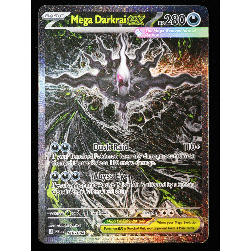 Mega Darkrai ex 116/084 SIR – Pokémon Pitch Black