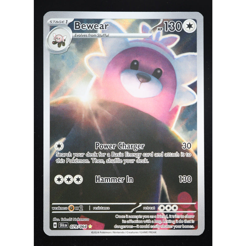 Pokemon Bewear 079/064 Shrouded Fable IR English NM
