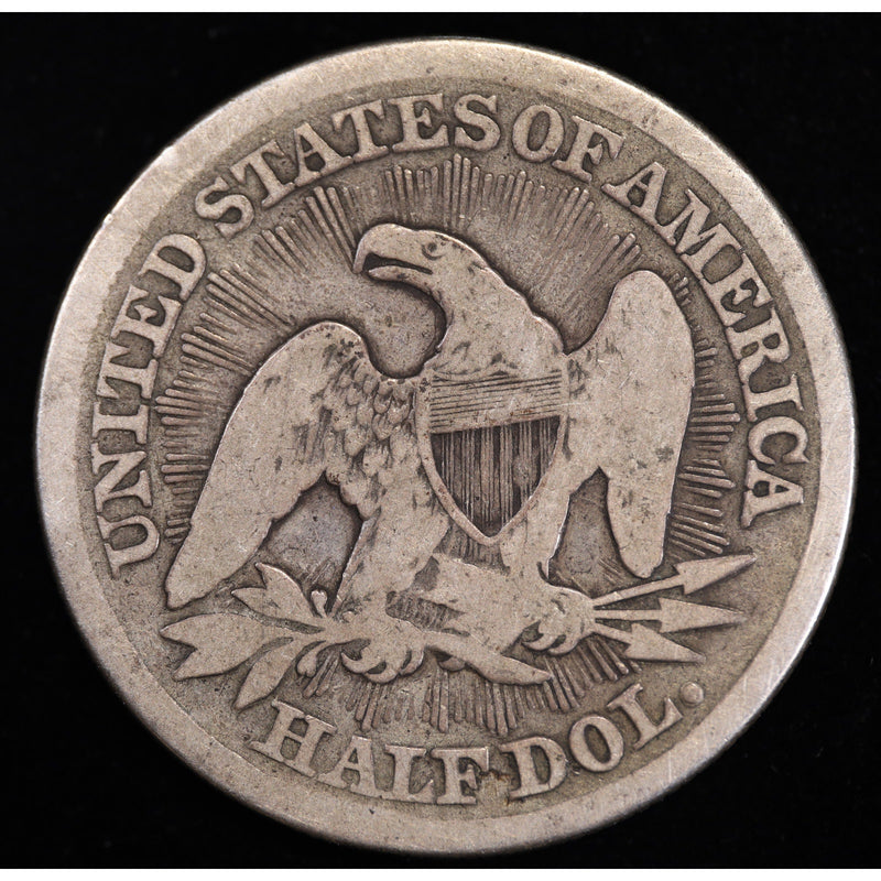 1853 Seated Liberty Half Dollar Arrows & Rays