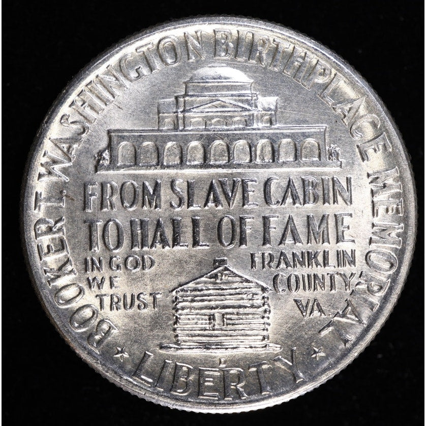 1947 Booker T Washington Memorial Half Dollar Reverse
