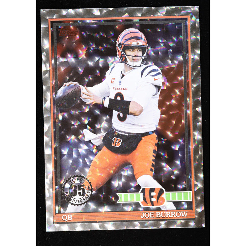 2026 Topps Flagship Joe Burrow 1991 Crackle Foil 91TF-21 — Near Mint