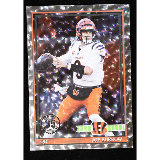 2026 Topps Flagship Joe Burrow 1991 Crackle Foil 91TF-21 — front