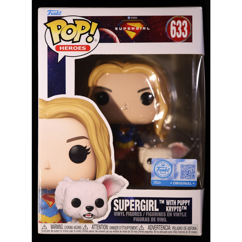 Funko Pop! Heroes Supergirl with Puppy Krypto #633