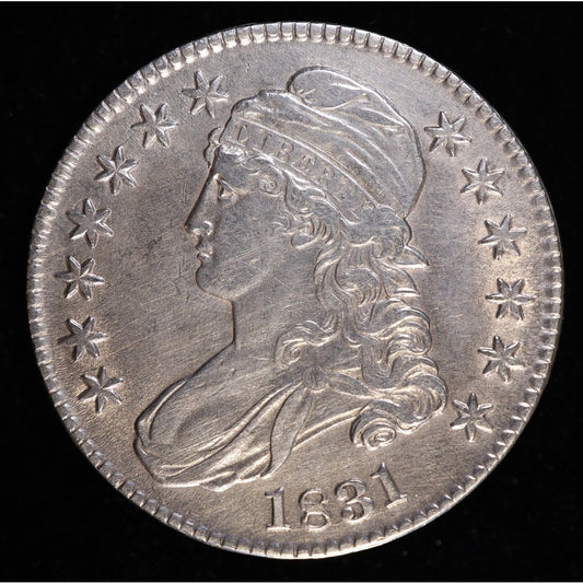 1831 Capped Bust Half Dollar O-119 Variety Obverse