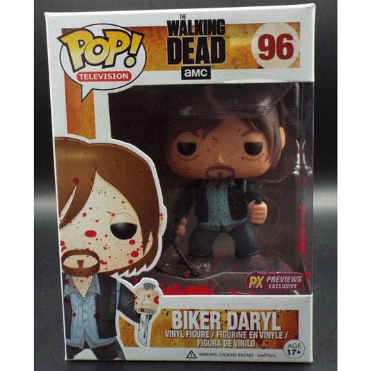 Funko Pop Biker Daryl 96 PX Exclusive front view