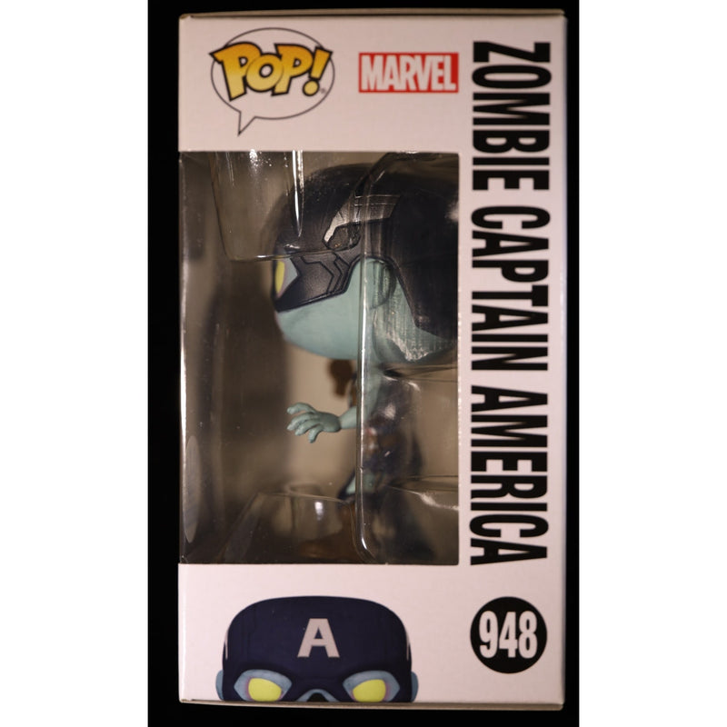 Funko Pop Marvel What If Zombie Captain America #948 Funko Exclusive