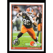 2026 Topps Flagship Myles Garrett 1991 Topps 91TF-26 Football front