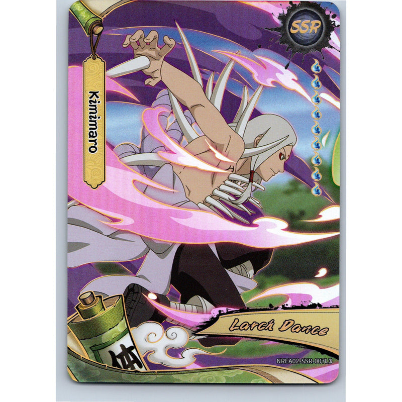 2026 Kayou Naruto Kimimaro SSR NREA02-SSR-007L3 English NM