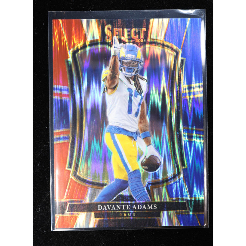 2025 Panini Select Davante Adams #120 Silver Prizm Premier Level — Near Mint