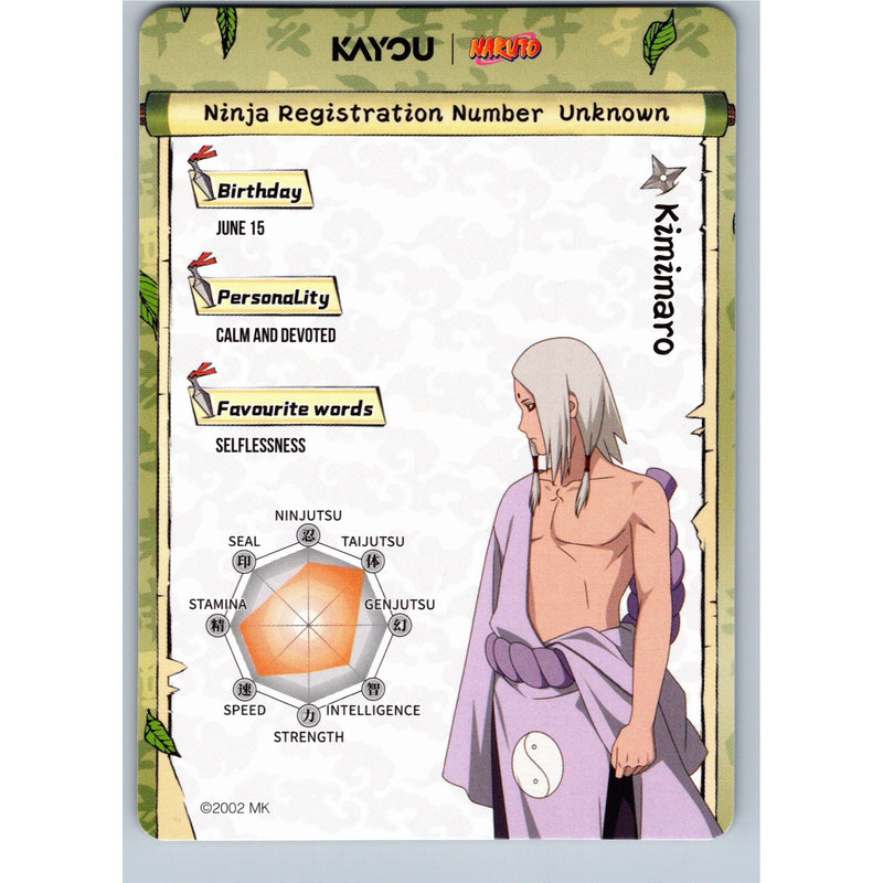 2026 Kayou Naruto Kimimaro SR NREA02-SR-004L2 English NM